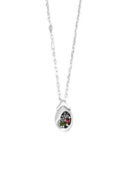 KAKURU Jewelry / Κολιέ Fovos με κοκκίδωη, τουρμαλίνες και αλυσίδα Kakuru
