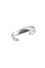 KAKURU Jewelry / Βραχιόλι Fovos μεγάλη χειροπέδα με κοκκίδωση 