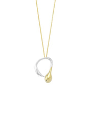 KAKURU Jewelry / Sporos Twirl Necklace 18k/925