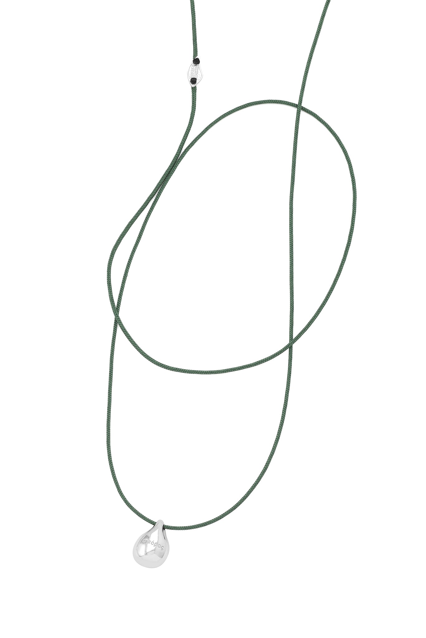 Sporos Engraved Thread Necklace