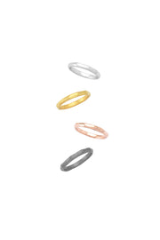 KAKURU Jewelry / Forms Thick Faceted Ring