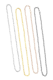 KAKURU Jewelry / Small Link KAKURU Chain Necklace 80 cm