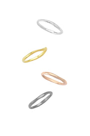 KAKURU Jewelry / Thin Single Forms Ring