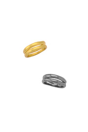 KAKURU Jewelry / Δαχτυλίδι Double Forms
