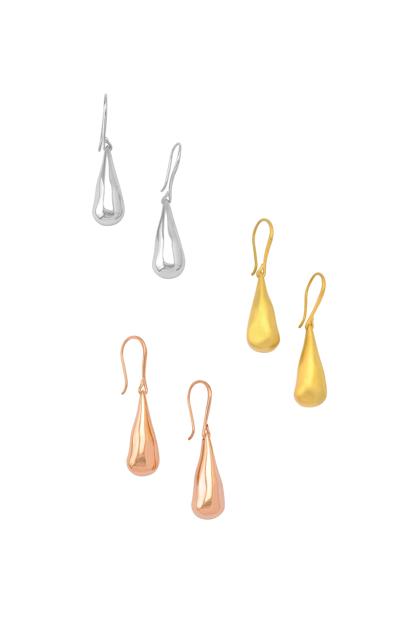 Small Stala Earrings with Hooks