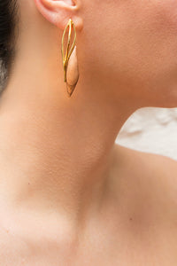 Kelyfos Earring with Olive Wood