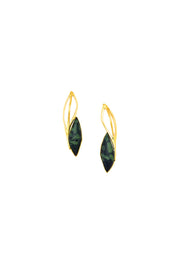 KAKURU Jewelry / Small Kelyfos Stone Earrings