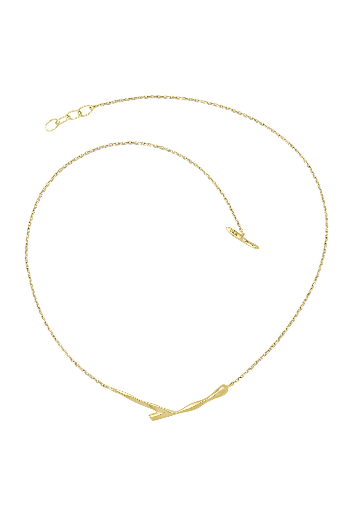 Riza Gold Necklace 40 cm