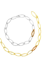 KAKURU Jewelry / Stala Olive Wood Chain Necklace 47 cm