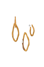 KAKURU Jewelry / Stala Unity Olive Wood Earrings